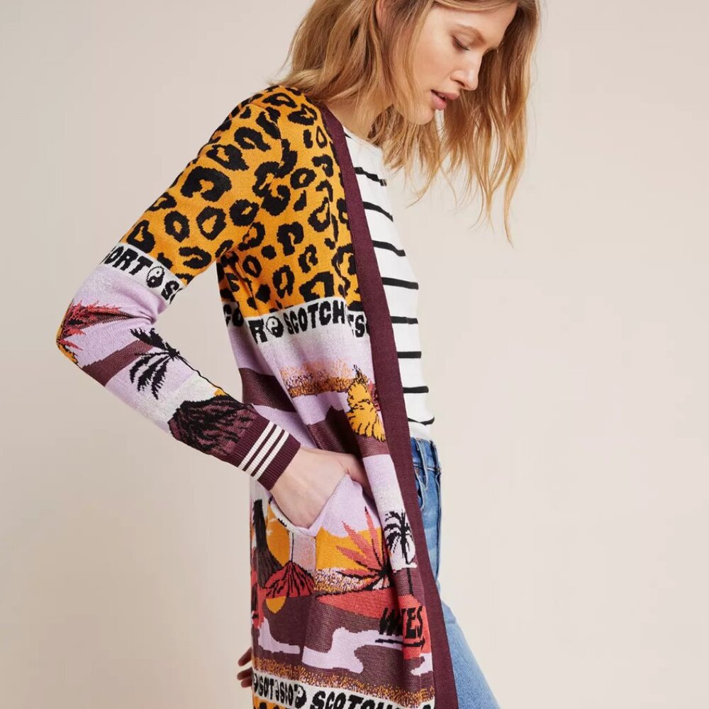 Scotch & Soda Avie Longline Cardigan